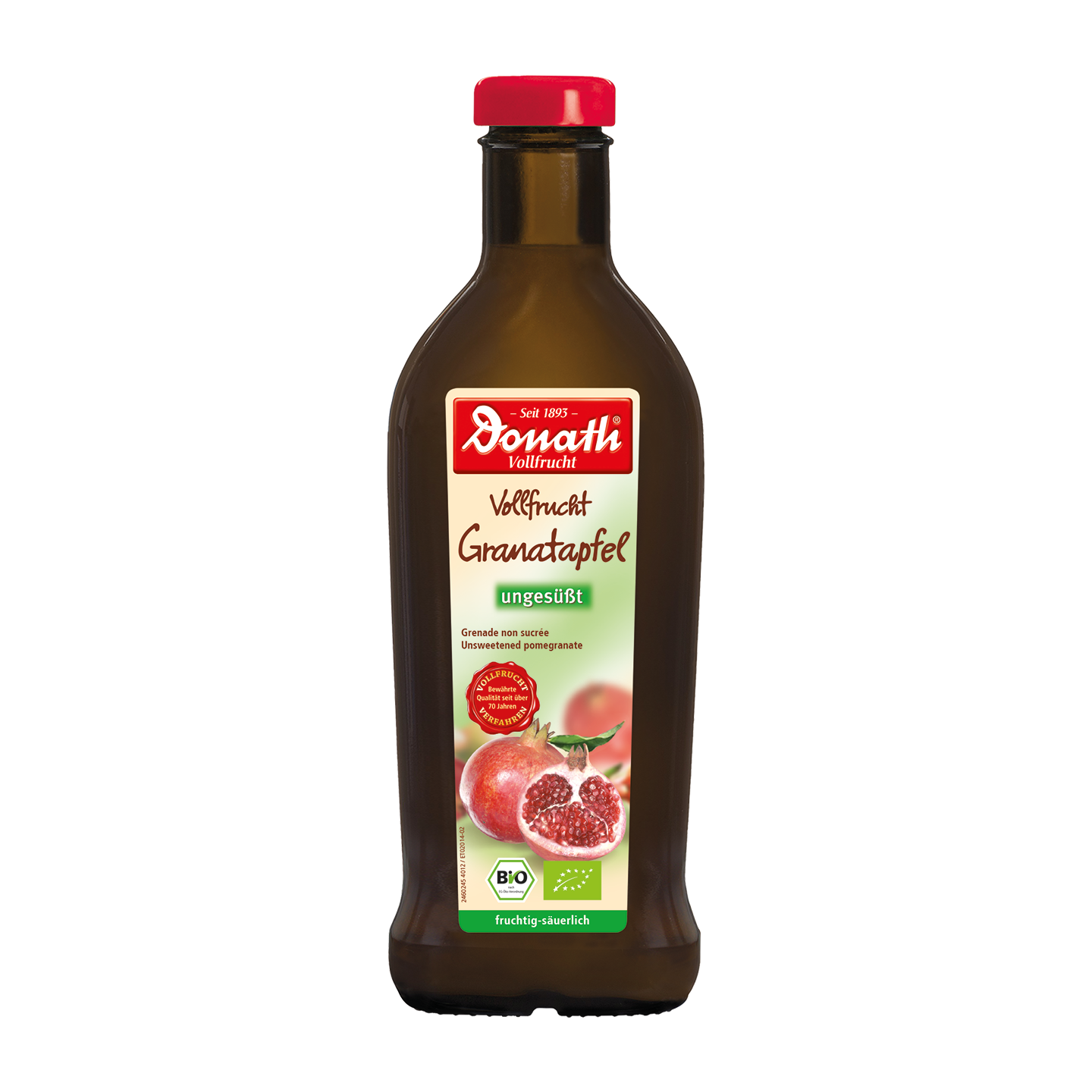 Donath® BIO Vollfrucht Granatapfel ungesüßt vorne
