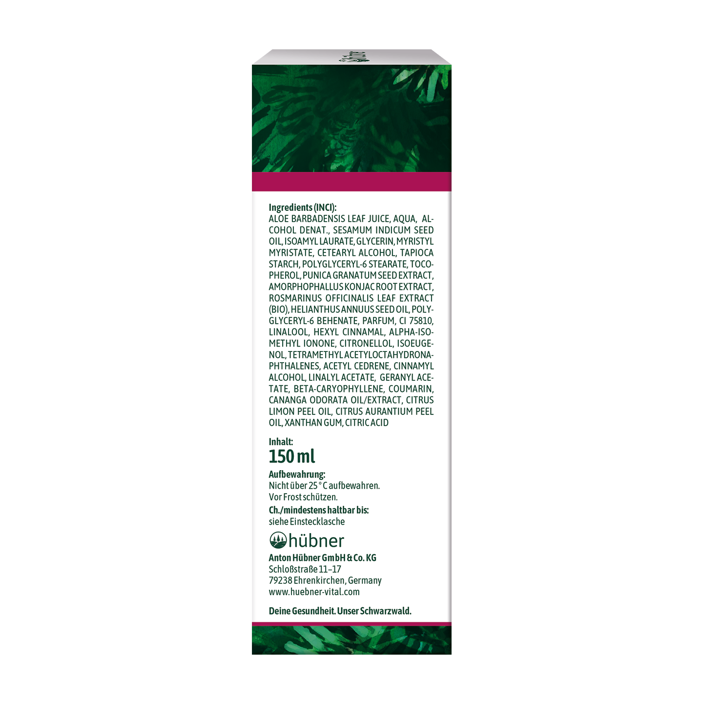 hübner® Aloe Vera Bodylotion
