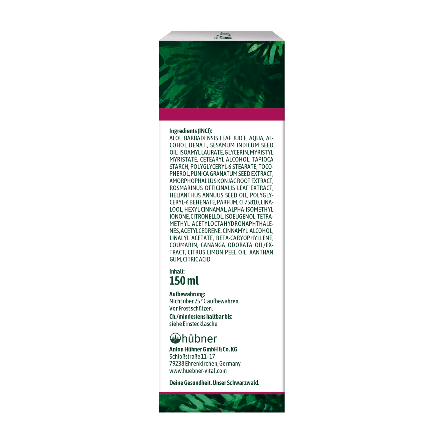 hübner® Aloe Vera Bodylotion